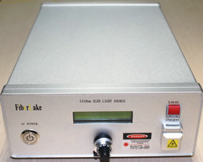(image for) 1310nm SLED broadband Light Source Fiber Laser benchtop Source